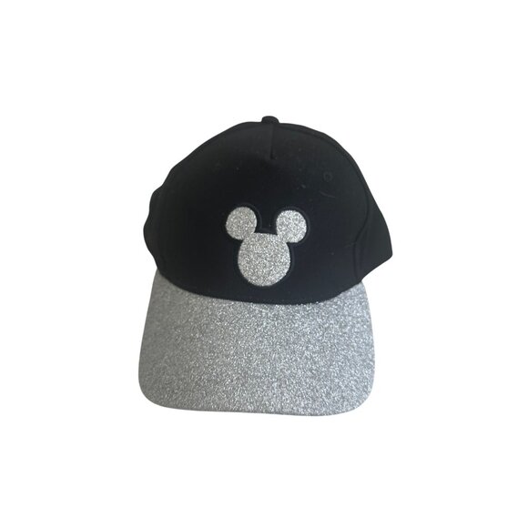 DISNEY Parks Silver Unisex Mickey Baseball Hat Cap - Picture 3 of 4